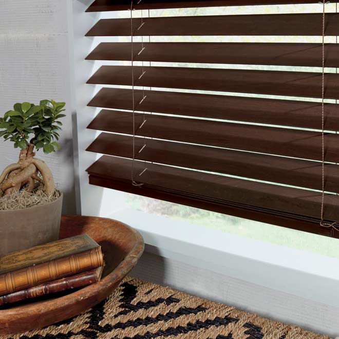 sustainable wood blinds